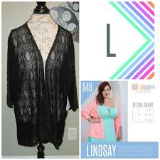 Lularoe Lindsay Kimono Size Lg New With Tags Boutique