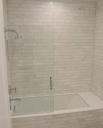 Instagram Photo By Millhaven Homes Feb 10 2016 At 3 32pm Utc Small Bathroom With Shower Tile Tub Surround Bathtub Shower Combo