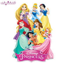 استند چوبی 60 سانتی جشن و تولد تم پرنسس های دیزنی کد 01 - فروشگاه همنشینی