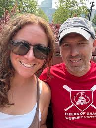 Zeke enjoys his golf cart rides around the campground