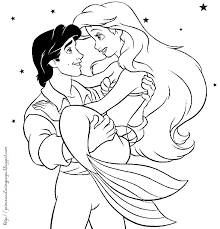 Ariel And Prince Jpg Desenhos Pra Colorir Desenho Desenhos Para Colorir