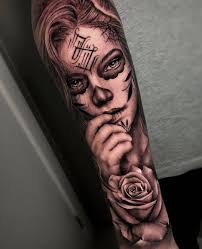 Serving newark, bear, elkton, and surrounding areas with over 10 years industry experience. Art Amazing Sugar Skull Woman Rose Tattoo By Unitarian