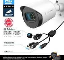 Amcrest 2MP Bullet Security Camera HD-CVI/TVI/AHD/Analog AMC1080BC28-W