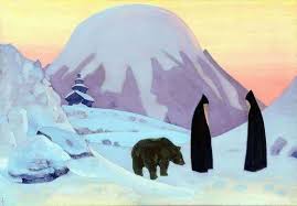 Description of the painting by Nicholas Roerich “And we are not afraid” ❤️  - Roerich Nicholas