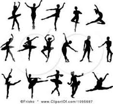 Black And White Dancer Silhouette Black And White Dance Cartoon Clipart Silhouetted Elegant Male Ballet And Ballerina Dancers Ballerina Illustration Ballerina Silhouette Free Vector Illustration