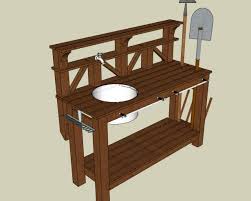 This diy potting bench with sink has every little thing you require for all your gardening tasks! How To Make A Gardener S Potting Bench How Tos Diy