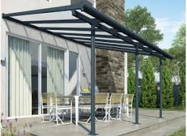 Auvent de terrasse sur pied. Abri Terrasse Toit Pour Terrasses Alu Ou Bois Promo France Abris