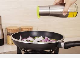 Distributeur D Huile D Olive De Cuisine Fond En Verre En Acier Inoxydable 304 Nouveau Type Gravy Boat 320ml J1476 1 Piece Aliexpress