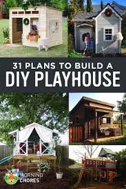 Plywood shutter, 5 x 20, and star windows (+714.00). 31 Free Diy Playhouse Plans To Build For Your Kids Secret Hideaway