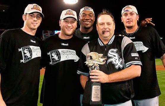 On this day in 2005, the Chicago White Sox clinched the American League  pennant for the first time in 46 years. And they did it with four  consecutive complete games from their