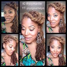 Simple But Elegant Loc Style Haar Styling Frisuren Fur Dreads Dreadlock Frisuren