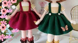 amigurumi ressam kiz etekte kullandigim orgu teknigi youtube orgu kizlar kiz bebek oyuncaklari