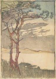 Trees by a Lake by Edith Richards