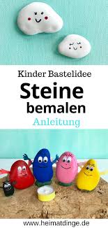 Steine Bemalen Mit Kindern Viele Bezaubernde Motive Heimatdinge Bastelideen Kinder Basteln Mit Kindern Winter Diy Kindergeburtstag
