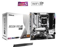Imagen de ASRock B650M Pro RS WiFi DDR5 slots