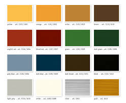 Colour Chart Stand Oil Paint Kreidezeit Naturfarben Gmbh