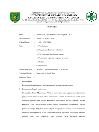 Senin, 10 april 2018 waktu: Notulen Rapat Pembinaan Ukm Maret