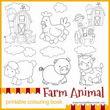 Farm Animals Coloring Page Best Of Farm Animal Printable Colouring Pages In 2020 Farm Animal Coloring Pages Farm Coloring Pages Animal Coloring Pages