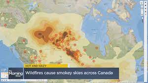 138 'extraordinary' wildfires spread in canada. Kcpgwin38uewkm