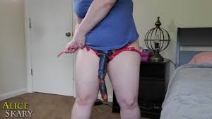 Bhs Footage Strapping a Big Dildo on Under My Jeans: BBW BBW Porn