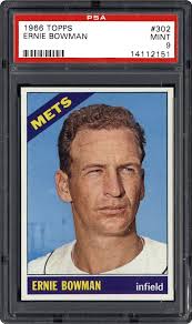 1966 Topps Ernie Bowman