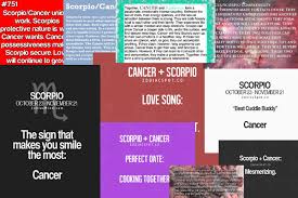 When two cancerians come together in a love affair, a loving and yet very emotional domestic relationship ensues. 20 Quotes About Cancer Scorpio Relationships Scorpio Quotes