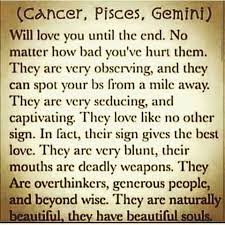 Pisces Gemini And Cancers Gemini And Pisces Pisces Quotes Gemini And Cancer