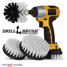 Automotive Soft White Drill Brush Leather Cleaner Car Wash Kit Car Cleaning Supplies Drill Brush Car Detailing Kit Car Cleaning Supplies