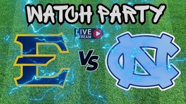 ETSU Buccaneers vs North Carolina Tar Heels | 2026 | Game 2 | WATCH PARTY