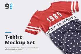 Very easy to customize and you have control on everything including light, highlights, reflections, shadows. T Shirt Mockup Set 01 Shirt Mockup Tshirt Mockup Clothing Mockup
