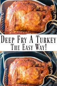 Deep Fry Your Turkey The Easy Way An Alli Event Deep Fried Turkey Recipes Fried Turkey Recipes Deep Fried Turkey