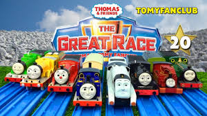 However, the great race was out in stores earlier than the release date amazon.ca had advertised. Thomas And Friends The Great Race 20 Trackmaster Tomy Fanclub Youtube