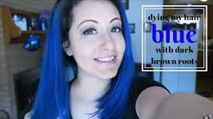 Company has been clinging to offer real. Dying My Hair Blue Dark Roots Youtube