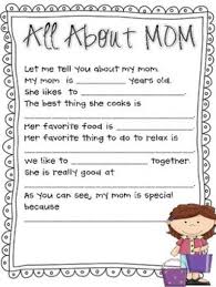 Mother S Day Questionnaire Survey And Poem Mothers Day Poems Mothers Day Crafts Mother S Day Activities
