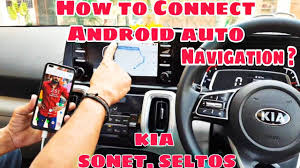 Kia Sonet Android Auto How To Connect Apple Car Play Androidauto Applycarplay Kiasonet Seltos Youtube