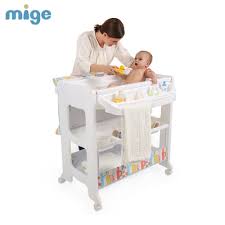 Space requirements and reach ranges the s tandard s designa te clear floor spa ce to accommodate a single wheelchair of at least 30 inches by 48 inches (760 by 1220mm). Buy Baby Changing Table With Bath Nursery Changer Unit Storage Station Toddler Bath Online In Kuwait 262953987722