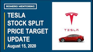 With the stock split, tesla shares will trade around 300 rather than the current 1500. Our Tesla 440 Split Adjusted Price Target Explained Youtube