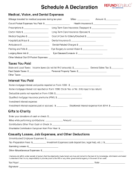 Schedule A Declaration Jpg 5100 6600 Long Term Care Insurance Dental Insurance Doctor Visit