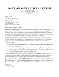 Data Analyst Cover Letter Sample Resume Companion