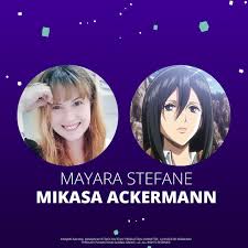 Maybe you would like to learn more about one of these? Attack On Titan Wiki On Twitter Voice Actress For Mikasa Portuguese Dub