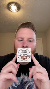 Uncle Jimmy trying Uncle Jimmy's beard balm #combatgel @Ashley Elliott...