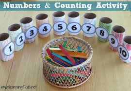 numbers counting activity learning 4 kids