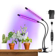Brionac Led Grow Light 20w 40 Led Full Spectrum Bulbs Plant Growing Lamp 9 Dimmable Levels 3 9 12h Timer Led Grow Lights Led Grow Light Bulbs Planting Bulbs