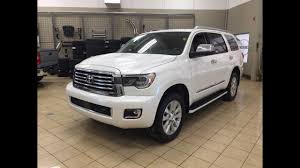 I love the way it drives smoothly, i love how comfortable the seats are, the amount of compartments it has, the entertainment system, and the. 2018 Toyota Sequoia Platinum Review Youtube