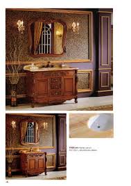 Such furniture, after processing with special substances, can serve almost forever. China Classical Luxury Oak Wood Bathroom Vanity Bathroom Furniture 1101 China Bathroom Vanity Wooden Cabinet