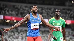 Con un espectacular tiempo de 43.93 segundos, anthony zambrano se metió en la gran final de los 400 metros planos de atletismo. Mac9dmldfk1z2m
