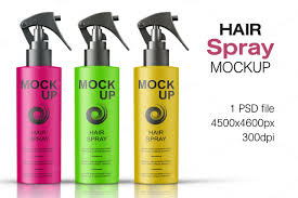 Hair Spray Bottle Mockup Vol 1 Hair Spray Bottle Bottle Mockup Spray Bottle