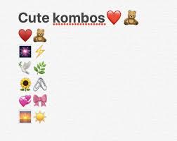 My Favourite Kombo Is Instagram Emoji Emoji Combinations Cute Emoji Combinations