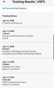 Today Is Sep 15th 2020 And This Is Still The Latest History To The Usps Tracking I Applied On My 2019 Tax Filings Envelope To The Irs Waiting For My Return Irs