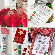 Fill a bag or jar with m & m's and attach this poem with a lovely ribbon and. 50 Neighbor Christmas Gift Ideas Chicken Scratch N Sniff